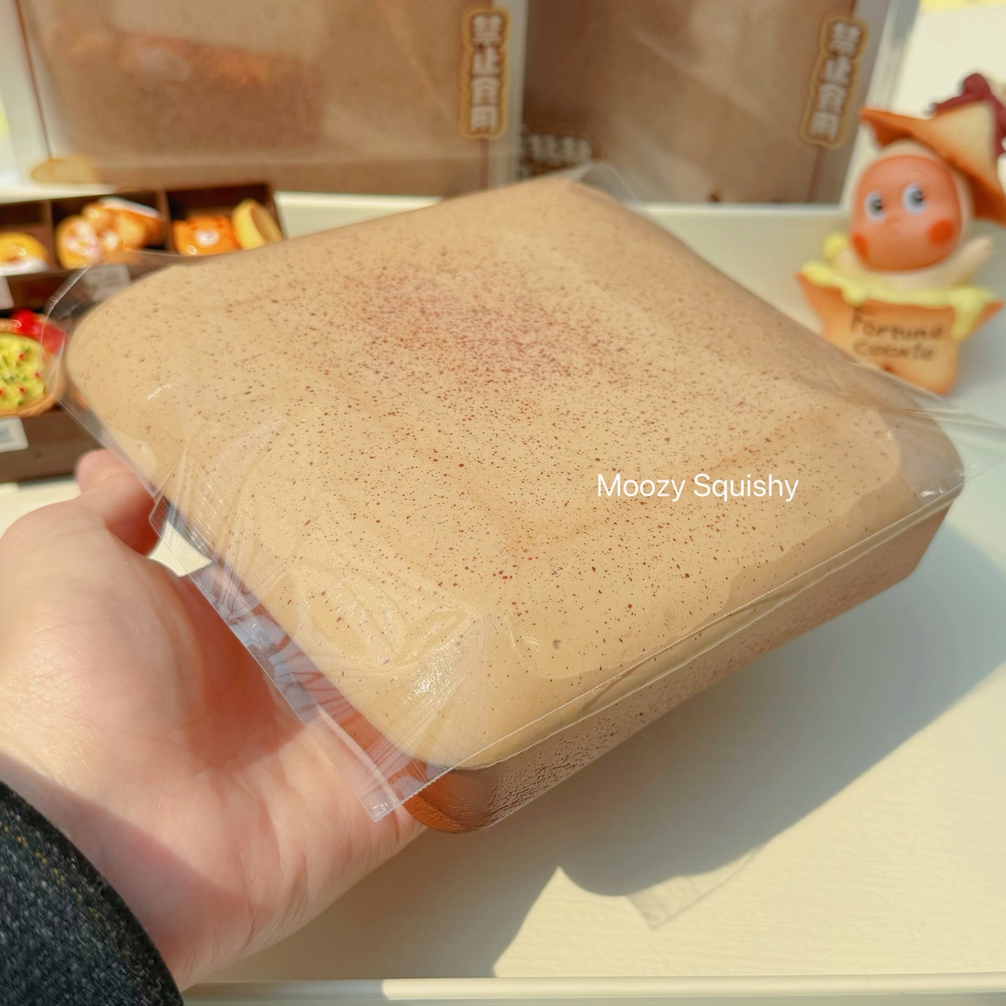 🧀🍞 Moozy Ollie Cheese Toast ออลลี่ชีสโทสต์รุ่นใหญ่ Squishy ของแท้ เนื้อนุ่ม Slow Rising