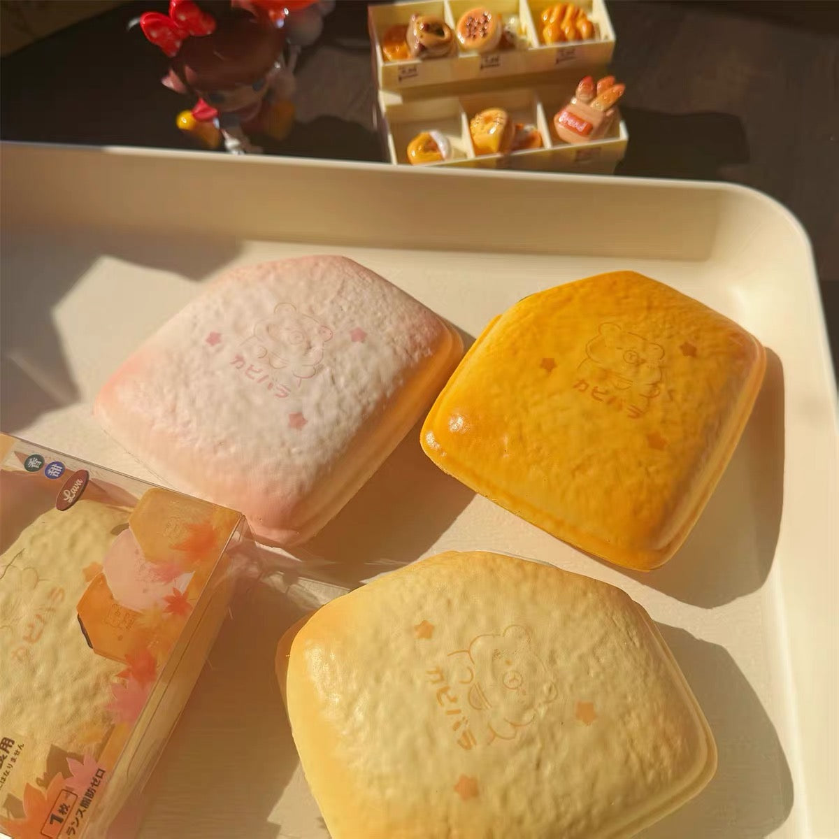 🍞🦫 Moozy Capybara Pocket Bread ขนมปังคาปิบาร่า Squishy ของแท้ เนื้อนุ่ม Slow Rising มี 3 แบบ ของสะสมพรีเมียม