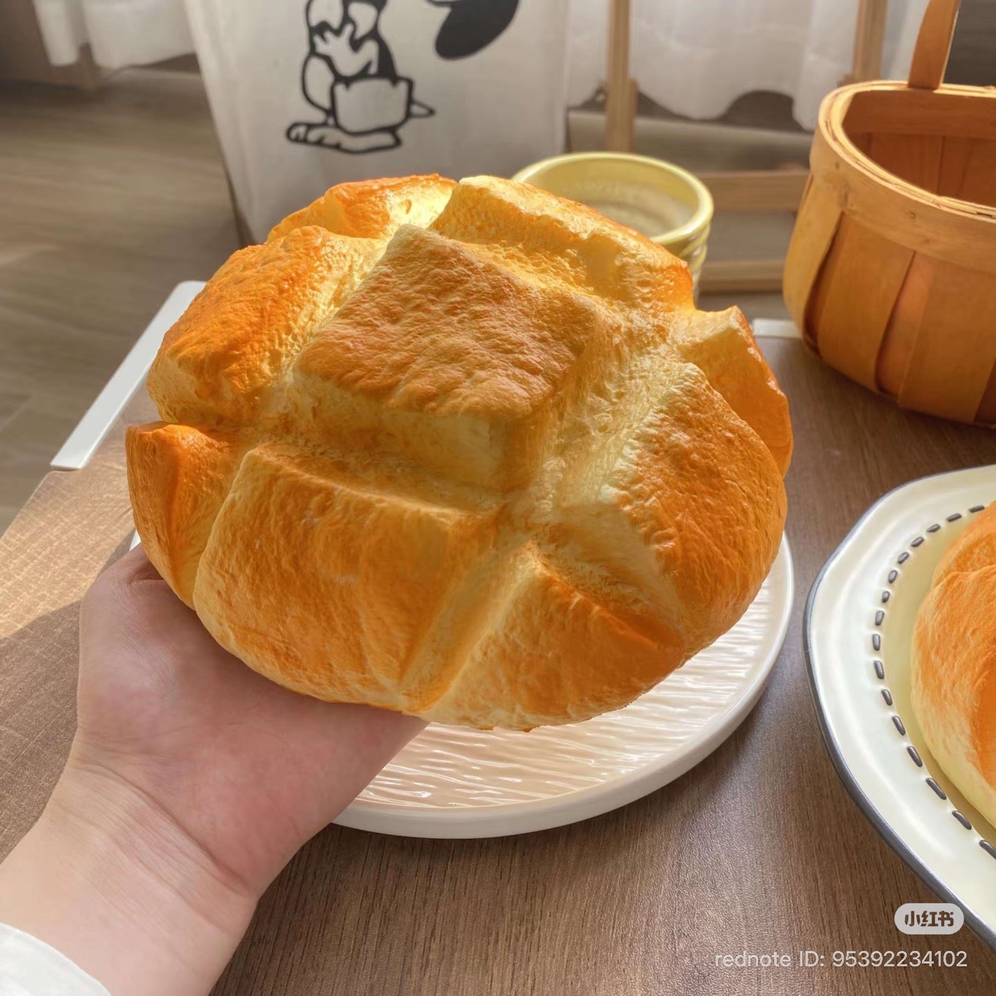 🥐🧡 Moozy Giant Lava Croissant Squishy ครัวซองต์ลาวายักษ์ ของแท้ 100% เนื้อนุ่ม Slow Rising ของเล่นบีบคลายเครียด ของสะสมพรีเมียม