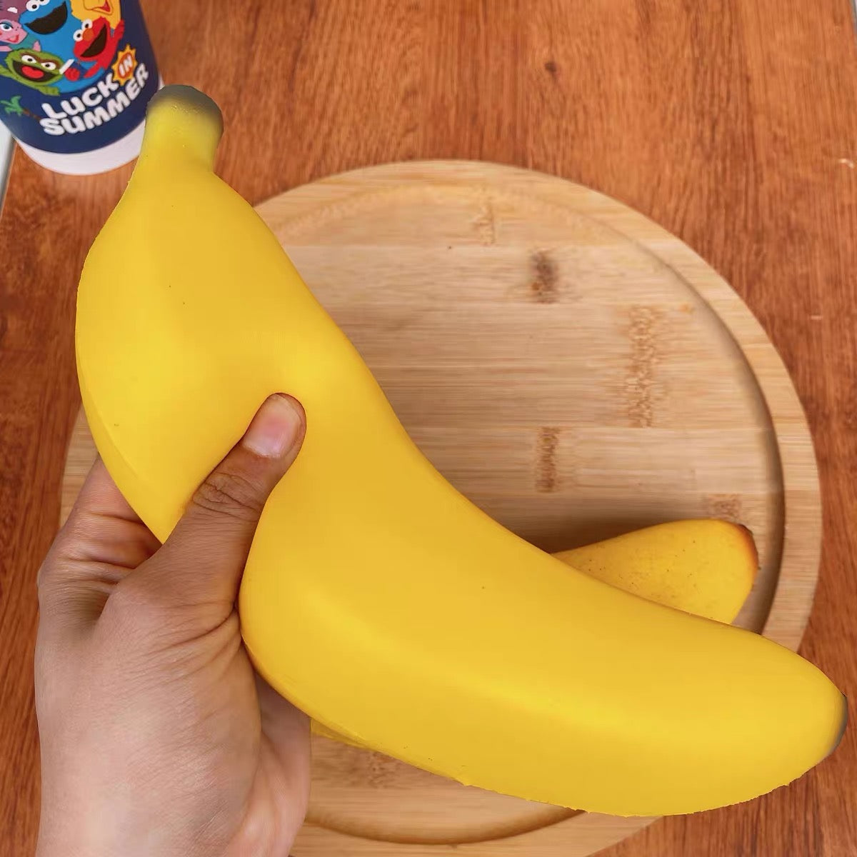 🍌🐶 Hachimi Banana Doggy รุ่นใหญ่พิเศษ สกุชชี่กล้วย Doggy ของแท้ เนื้อนุ่ม Slow Rising ไซซ์ใหญ่เต็มมือ