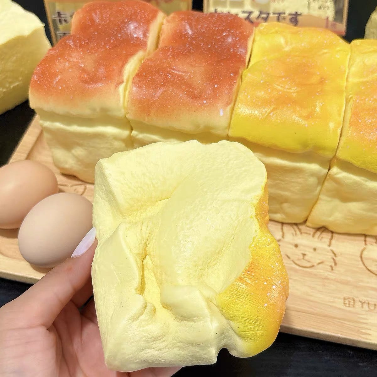 🍞✨ Hachimi Kadita Bread ขนมปังคาดิตะ 2 สี ของแท้ Slow Rising พร้อมกล่อง 1 เซต 2 ชิ้น