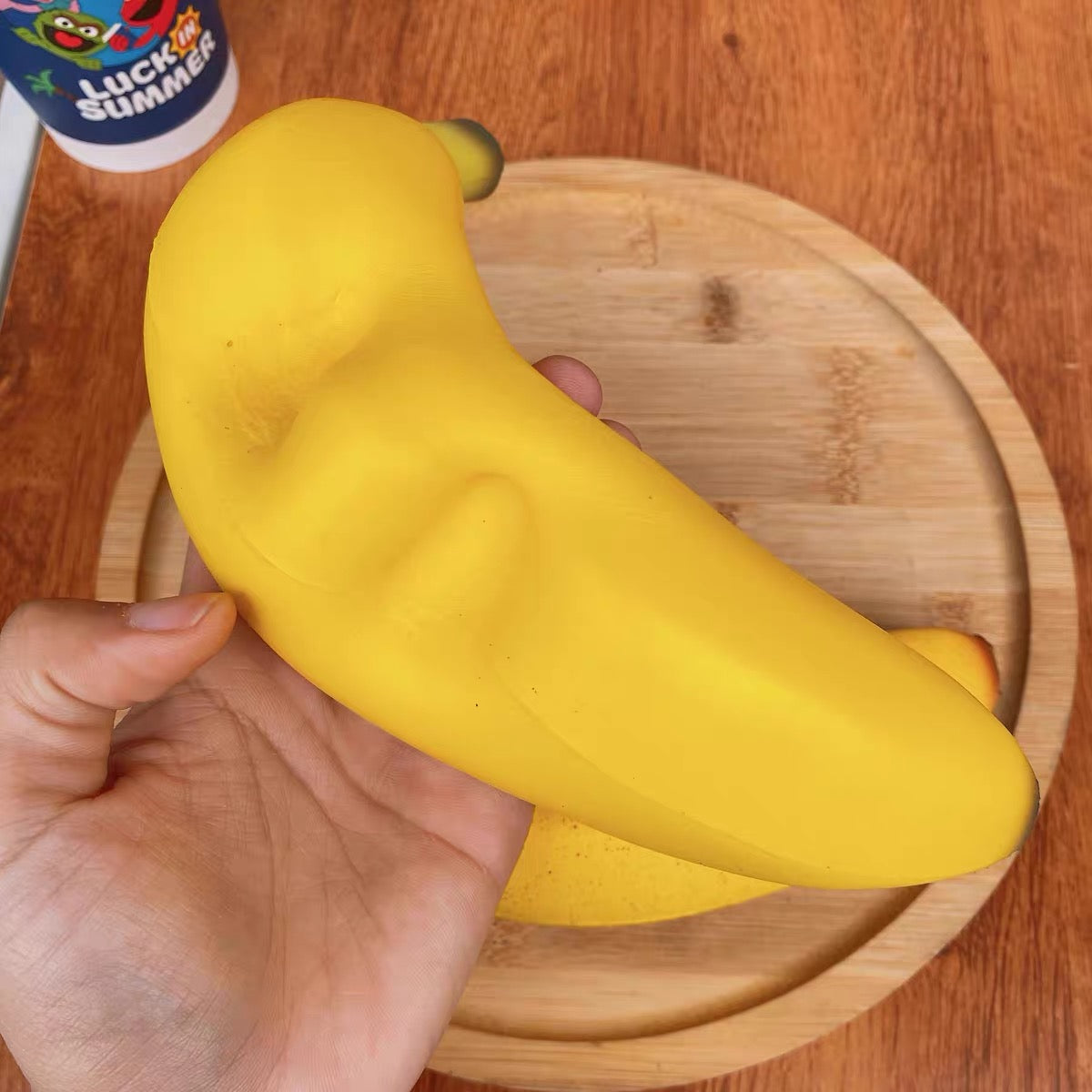 🍌🐶 Hachimi Banana Doggy รุ่นใหญ่พิเศษ สกุชชี่กล้วย Doggy ของแท้ เนื้อนุ่ม Slow Rising ไซซ์ใหญ่เต็มมือ
