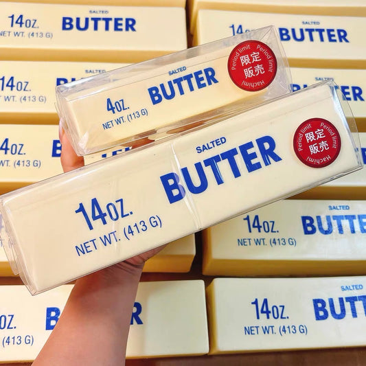 🧈💛 สกุชชี่แท่งเนยยักษ์ Giant Butter Stick Squishy  สินค้าแท้จาก Hachimi🧈💛