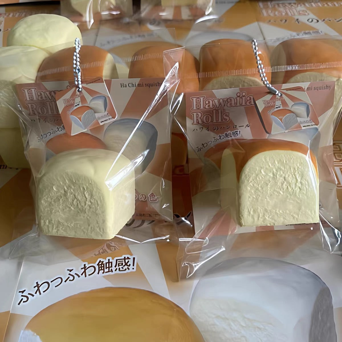 🍞✨ Hachimi Sandwich Bread Set ขนมปังแซนด์วิชคู่ 2 ชิ้น Squishy ของแท้ เนื้อนุ่ม Slow Rising ของสะสมพรีเมียม