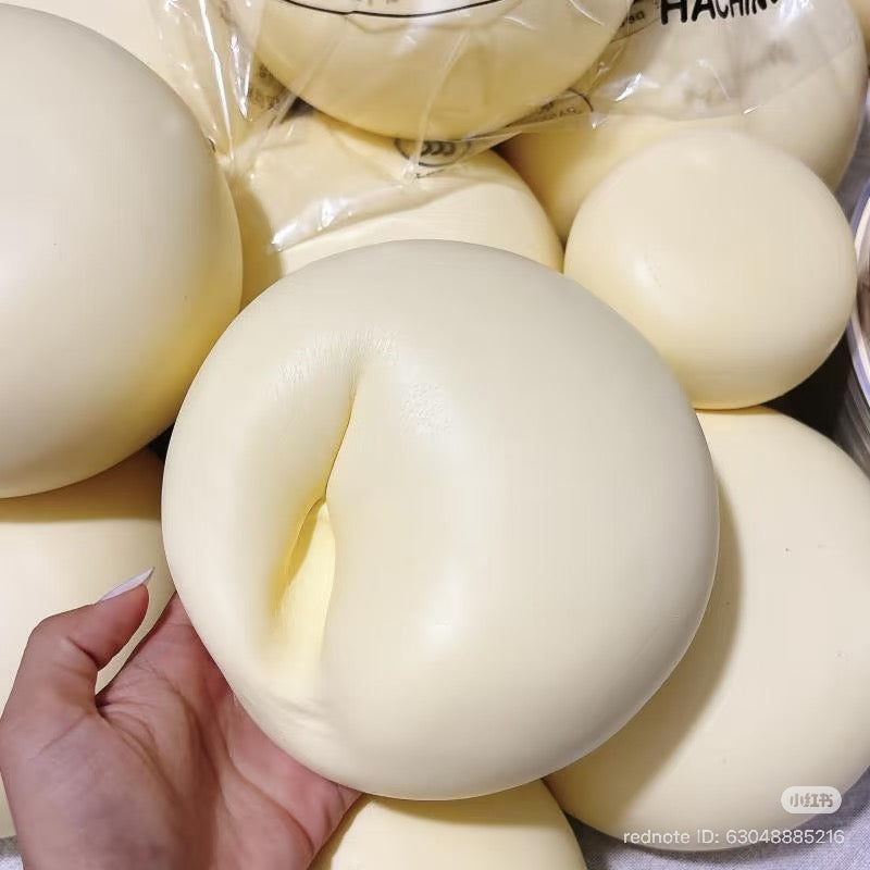 🥛☁️ Hachimi Milk Bun ซาลาเปานมก้อนใหญ่ Squishy ของแท้ เนื้อนุ่ม Slow Rising ไซซ์ใหญ่เต็มมือ