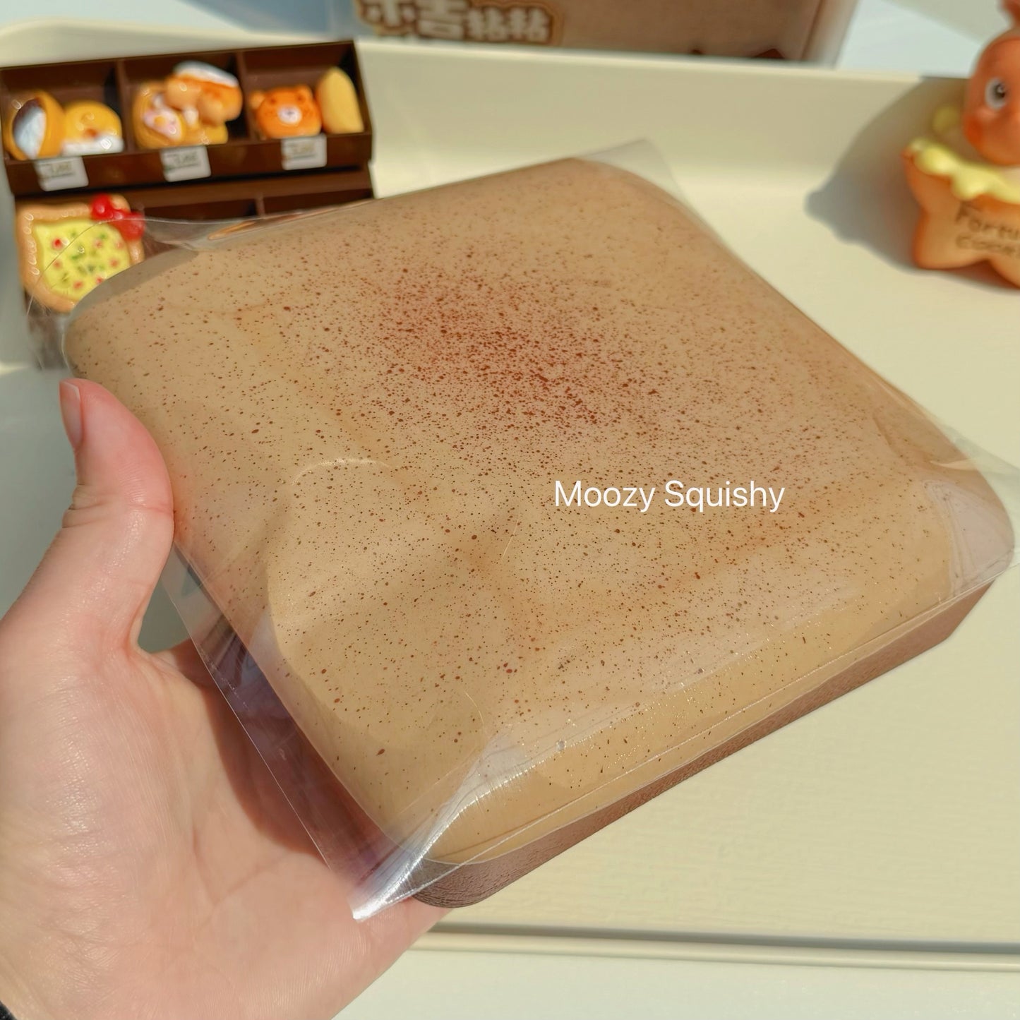 🧀🍞 Moozy Ollie Cheese Toast ออลลี่ชีสโทสต์รุ่นใหญ่ Squishy ของแท้ เนื้อนุ่ม Slow Rising