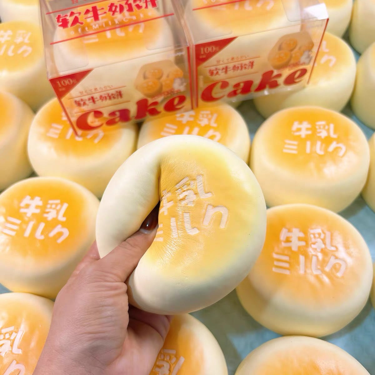 🥛🍪 Hachimi Milk Cookie คุกกี้นมสด Squishy ของแท้ เนื้อนุ่ม Slow Rising ไซซ์พกพา