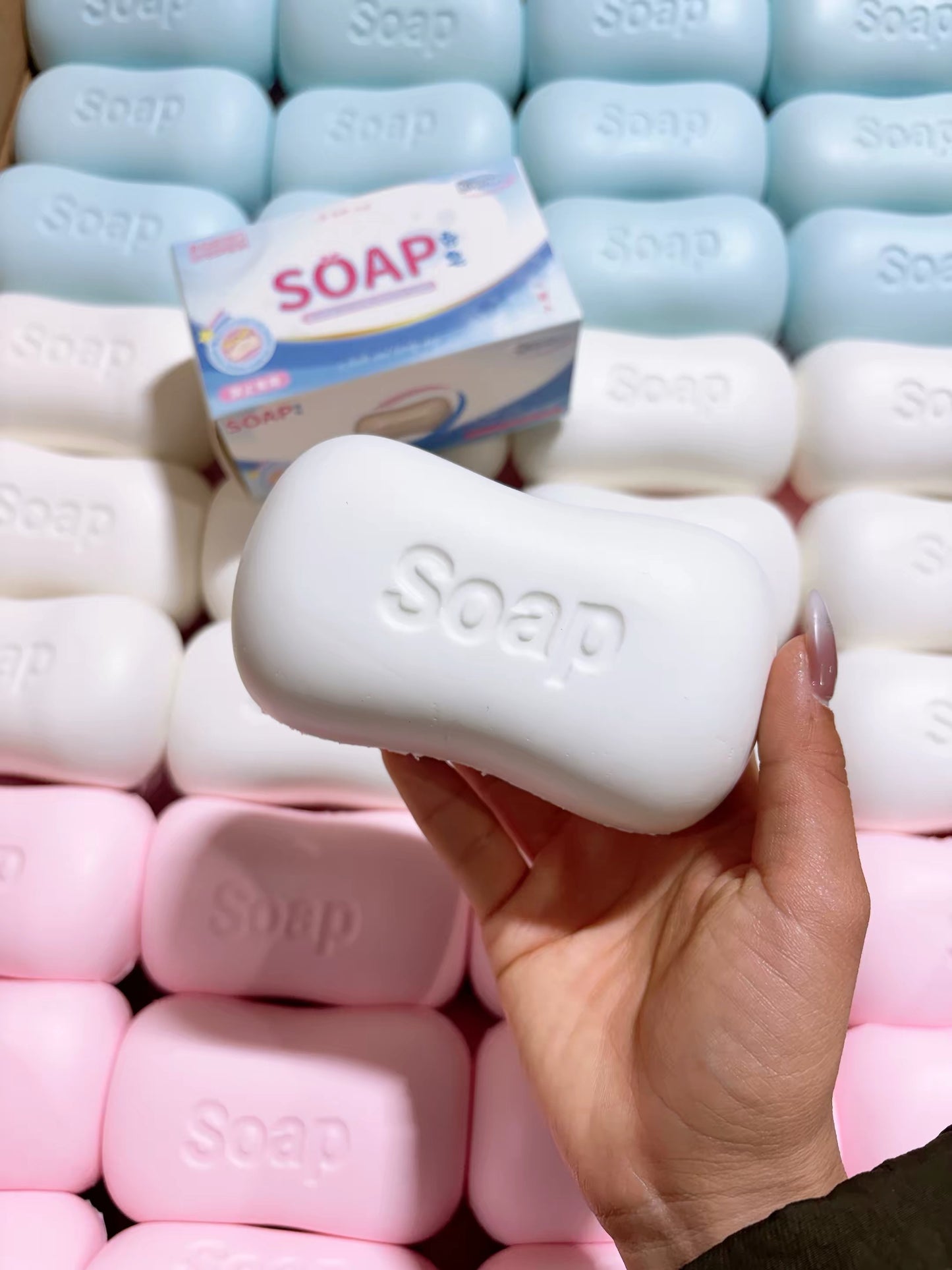 🧼✨ Hachimi Pastel Soap Squishy สกุชชี่สบู่ก้อนพาสเทล ของแท้ เนื้อนุ่ม Slow Rising เลือกได้ 3 สี