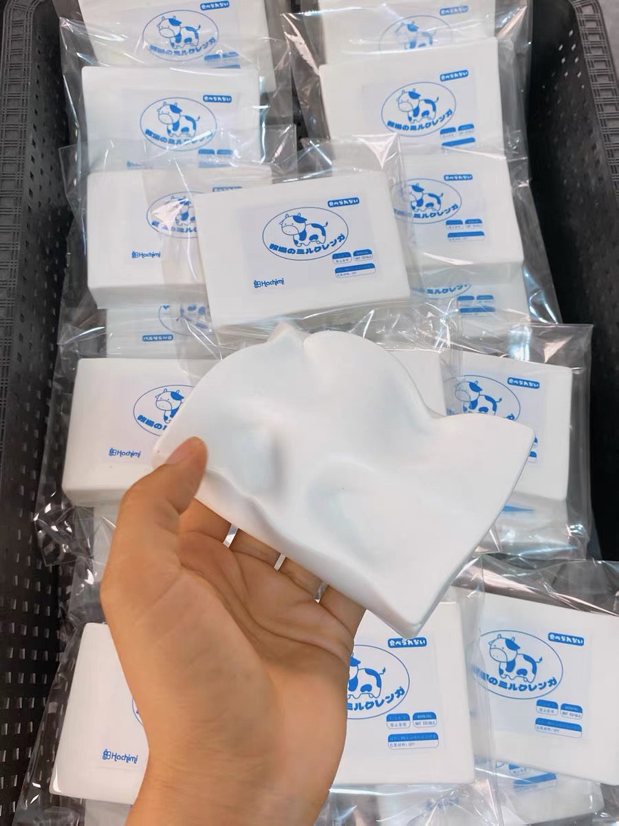 🍫🥛 Squishy ก้อนนม Hachimi Slow Rising ของเล่นบีบคลายเครียด เนื้อนุ่ม มีกลิ่นหอม