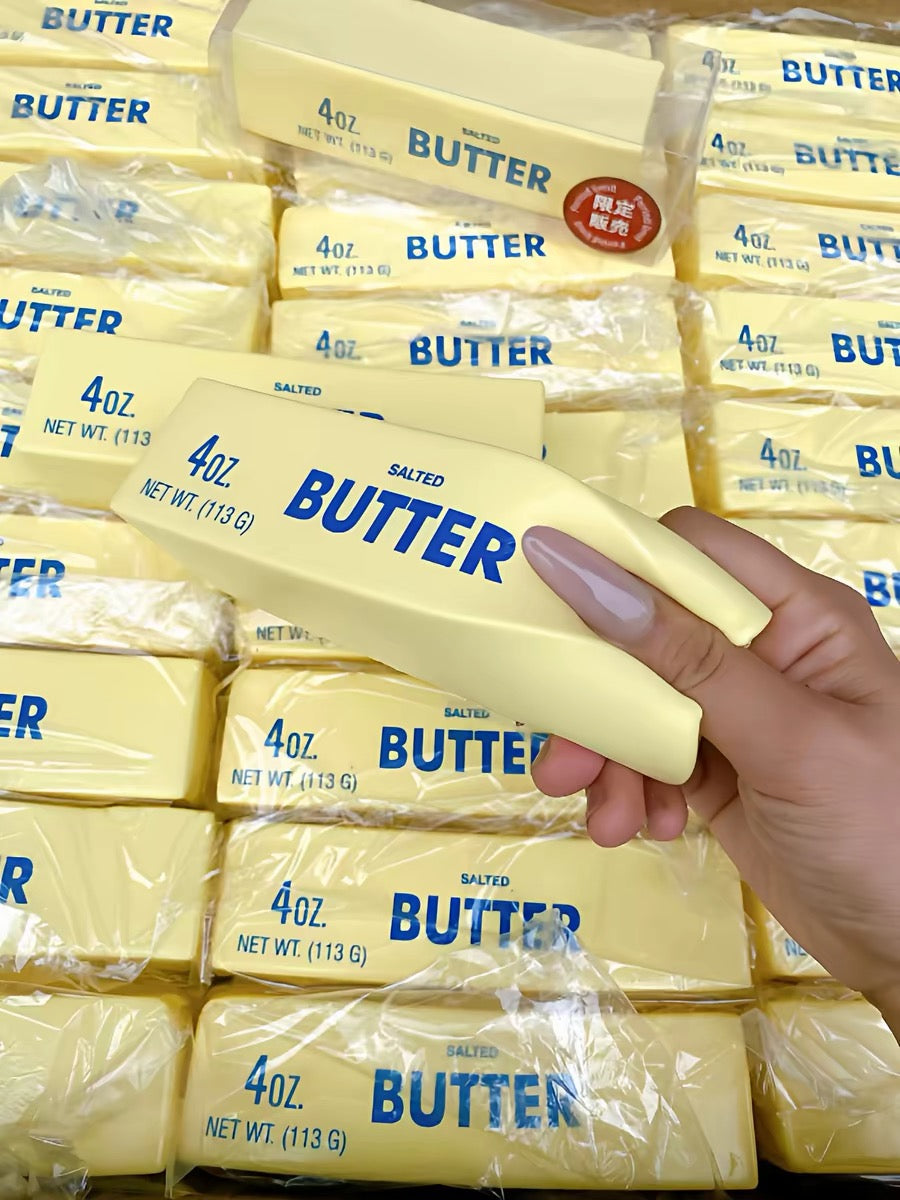 🧈💛 สกุชชี่แท่งเนยเล็ก Butter Stick Squishy    สินค้าแท้จาก Hachimi 🧈💛