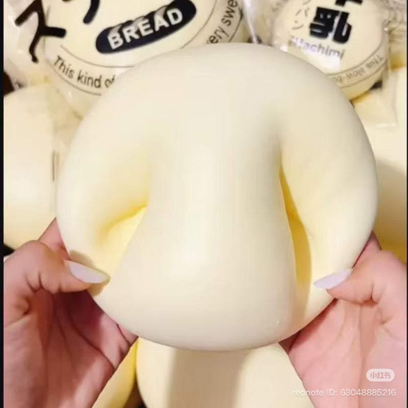 🥛☁️ Hachimi Milk Bun ซาลาเปานมก้อนใหญ่ Squishy ของแท้ เนื้อนุ่ม Slow Rising ไซซ์ใหญ่เต็มมือ