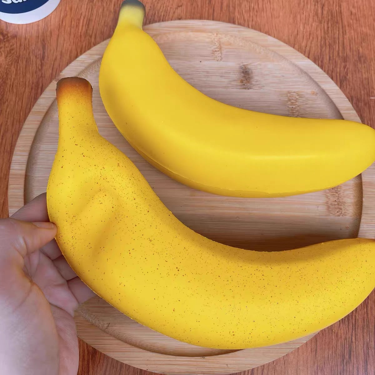 🍌🐶 Hachimi Banana Doggy รุ่นใหญ่พิเศษ สกุชชี่กล้วย Doggy ของแท้ เนื้อนุ่ม Slow Rising ไซซ์ใหญ่เต็มมือ
