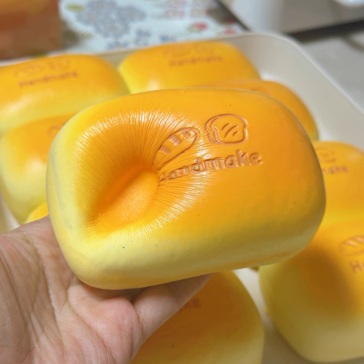 🧈🍞 Moozy Butter Bread Squishy ขนมปังเนย ของแท้ 100% เนื้อนุ่ม Slow Rising กลิ่นขนมปัง ของเล่นบีบคลายเครียด ของสะสมพรีเมียม