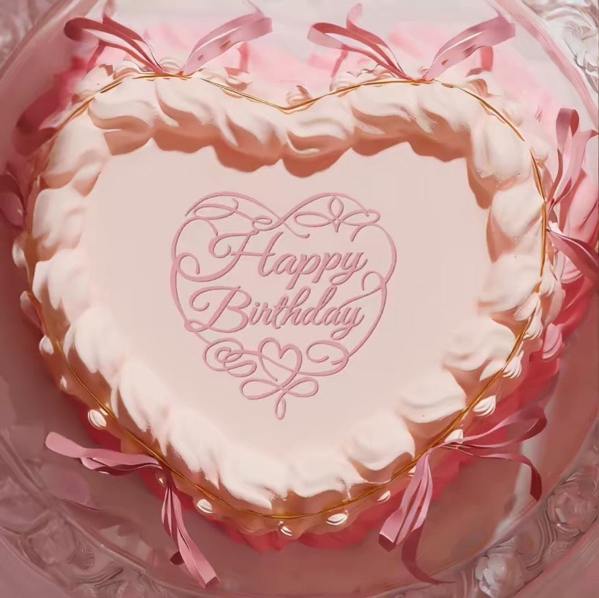 🎂 MOLYNK สกุชชี่เค้กทรงหัวใจ ขนาดใหญ่ ของแท้ 100% Slow Rising พร้อมกล่องของขวัญ เลือกได้ 3 ลาย